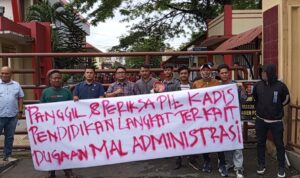 Terbitnya SPT PLH Kepsek di Kabupaten Langkat Diduga Menyalahi Aturan, Mahasiswa Desak APH Bertindak