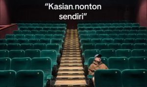 Nonton Bioskop Sendirian, TikToker Ini Kaget Lihat Penampakan Pocong!