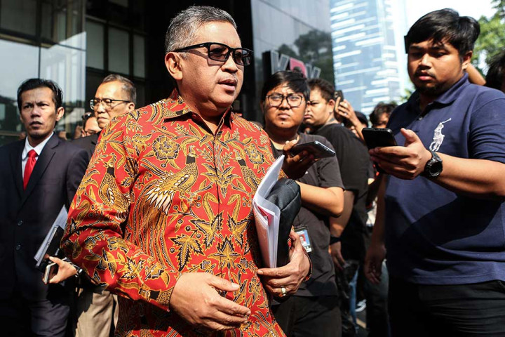 KPK Resmi Tahan Sekjen PDIP Hasto Kristiyanto