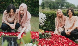 Bunga Citra Lestari Ziarah ke Makam Ashraf Sinclair, Ungkap Pesan Haru untuk Mendiang