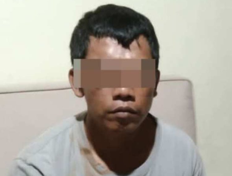 Pria Berinisial H Kepergok Curi Uang di Rumah Mantri Kesehatan, Warga Geram