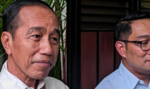 Joko Widodo (Jokowi) mengaku kaget rumah mantan Gubernur Jawa Barat Ridwan Kamil