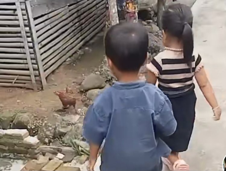 Viral Dua Bocil Dikasih 2 Ribu Untuk Anter ke Nasabah yang Ngumpet