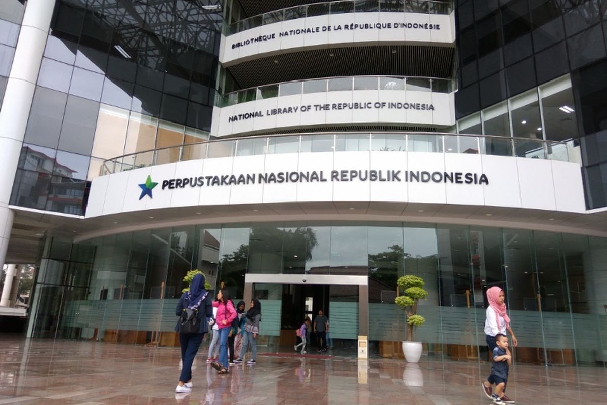 Ilustrasi Perpustakaan Nasional.