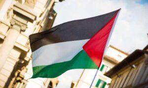 Ilustrasi bendera Palestina