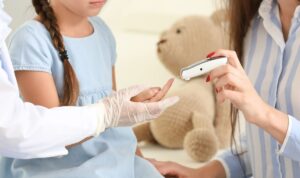 Ilustrasi diabetes pada anak