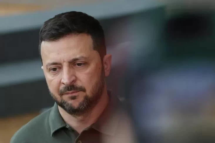 Presiden Ukraina Volodymyr Zelensky.