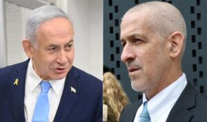Benjamin Netanyahu dan Ronen Bar