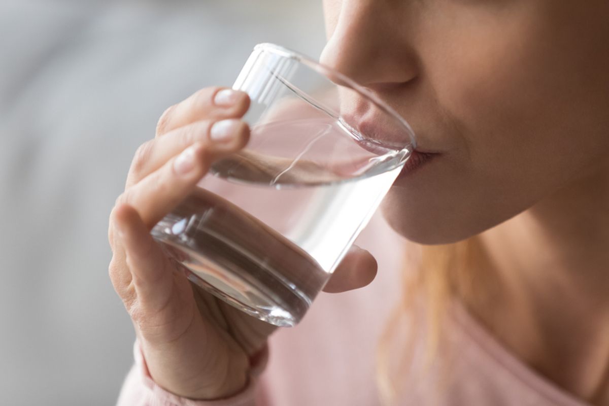 Jumlah air yang perlu diminum setiap hari.