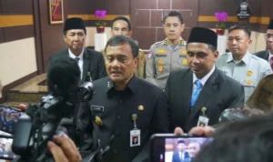 Gubernur Jawa Tengah Ahmad Luthfi dan Wakil Gubernur Jateng Taj Yasin.