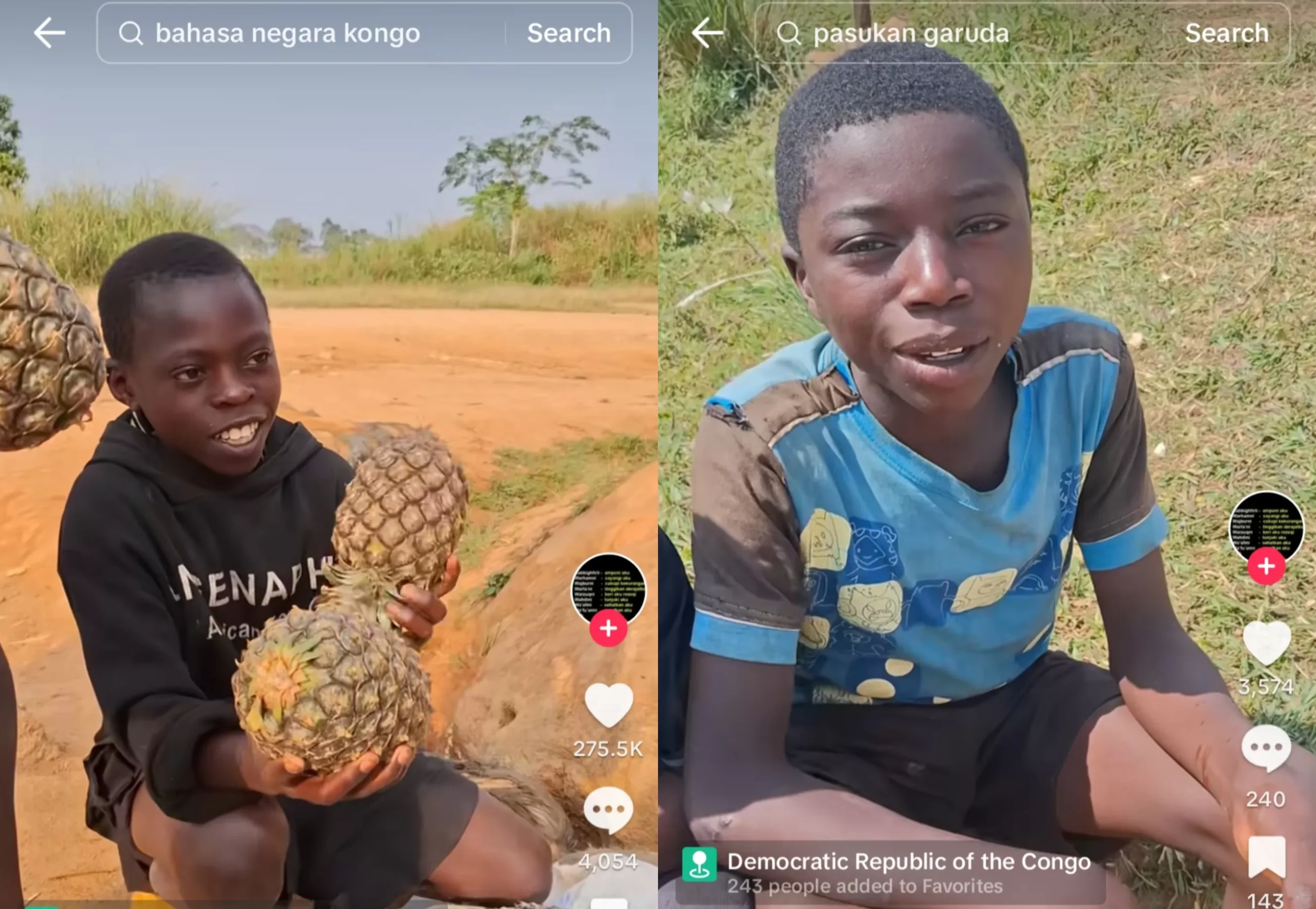 Viral video anak-anak Kongo fasih berbahasa Indonesia.