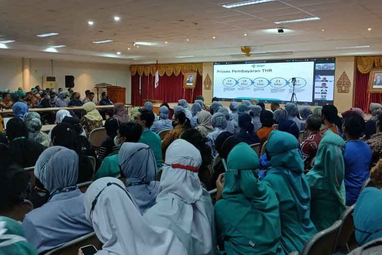Ratusan Pegawai RSUP Dr Sardjito Sleman Protes Pembayaran THR Hanya 30 Persen