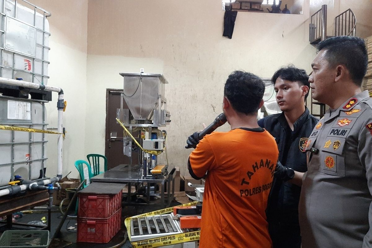 TRM, pria yang diringkus polisi