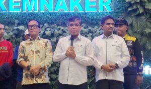 Menteri Ketenagakerjaan Yassierli saat ditemui di Kantor Kemenaker