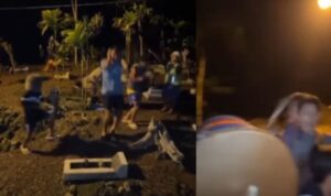 Viral! Sekelompok Remaja Bangunkan Sahur di Area Pemakaman