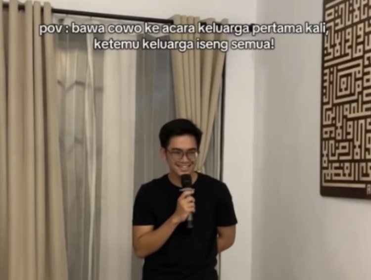 Untuk pertama kalinya bawa cowok ke acara keluarga