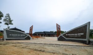 Hasil revitalisasi SDN 020 Sepaku menjadi sekolah masa depan yang memadukan teknologi, keberlanjutan, dan budaya lokal.