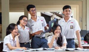 Ilustrasi siswa SMA