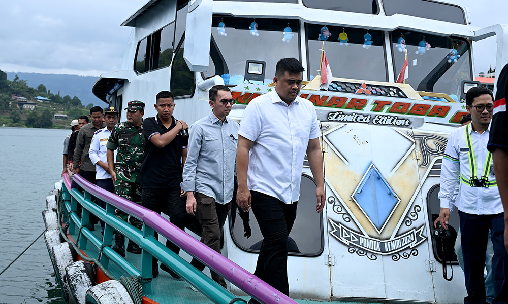 Bobby Nasution Tinjau Hulu Sungai Batu Gaga, Cegah Banjir Bandang