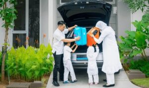Ilustrasi persiapan mudik
