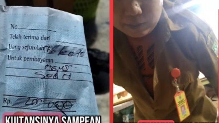Oknum Dinas Pemda Bekasi Minta THR ke Pedagang Pasar Induk Cibitung, Videonya Viral