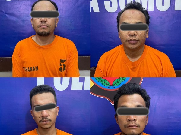 Polisi Gadungan di Karo Peras Warga dengan Modus Razia Narkoba, Empat Pelaku Ditangkap