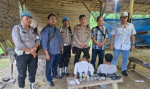 Polsek Pancur Batu Gerebek Sarang Narkoba, Dua Pengguna Diamankan