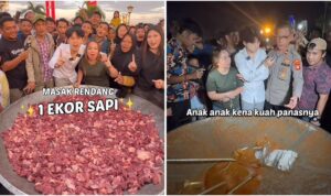 Rendang 200 Kg Willie Salim Ludes Sebelum Matang, Netizen Prihatin