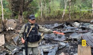 Satgas Damai Cartenz 2025 Evakuasi Korban dan Olah TKP Penyerangan oleh OPM
