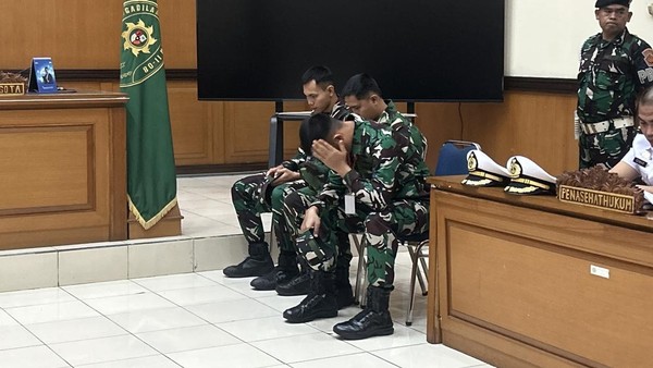 Tiga Prajurit TNI AL Divonis Seumur Hidup dalam Kasus Penembakan Bos Rental Mobil