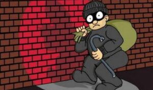 Viral! Oknum Polisi Ketahuan Curi Batu Bata, Langsung Diamankan