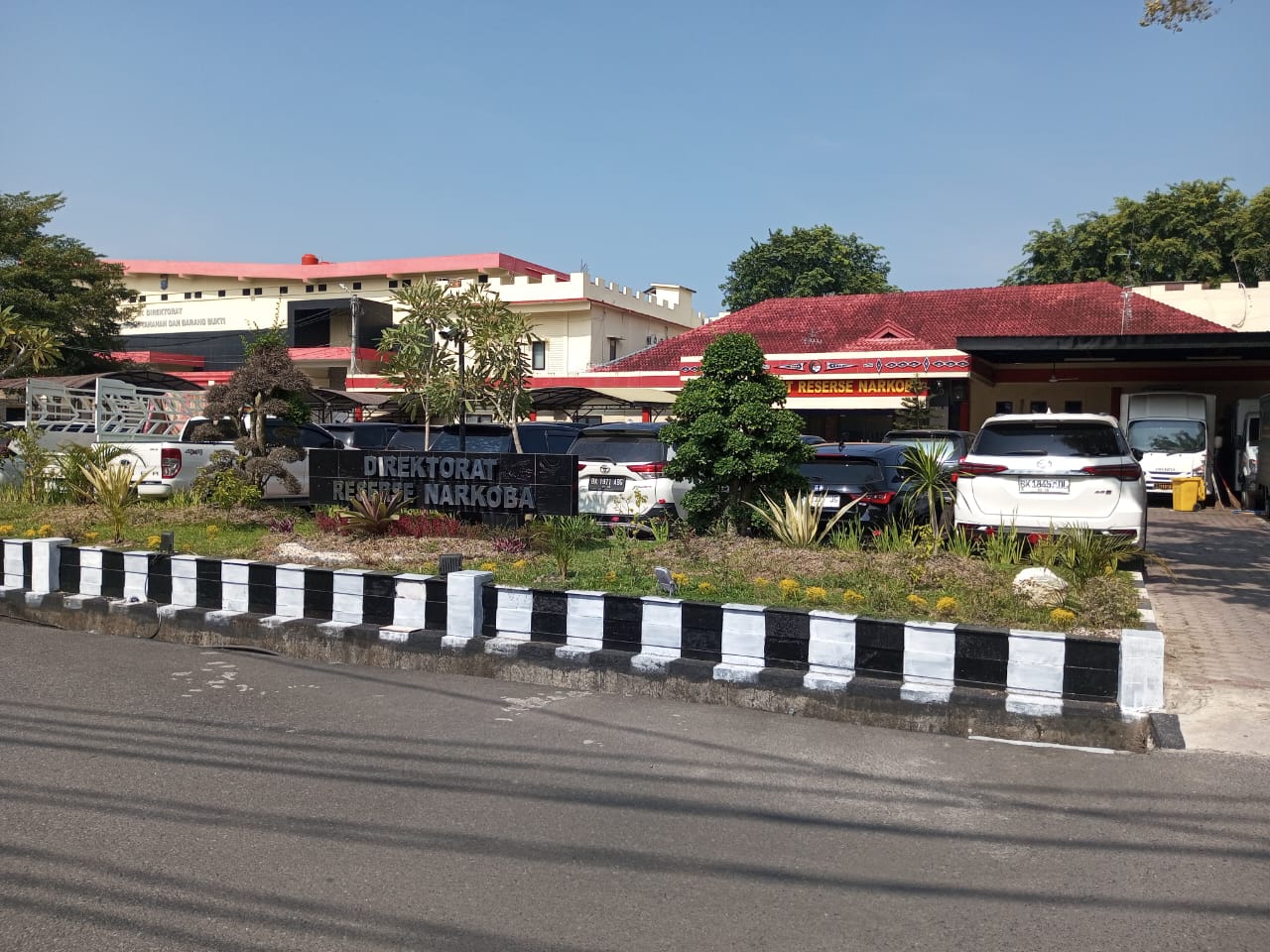 Kantor Ditresnarkoba Polda Sumut.(Istimewa)