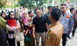 Warga terlihat antusias dengan mudik gratis. BP/erwan