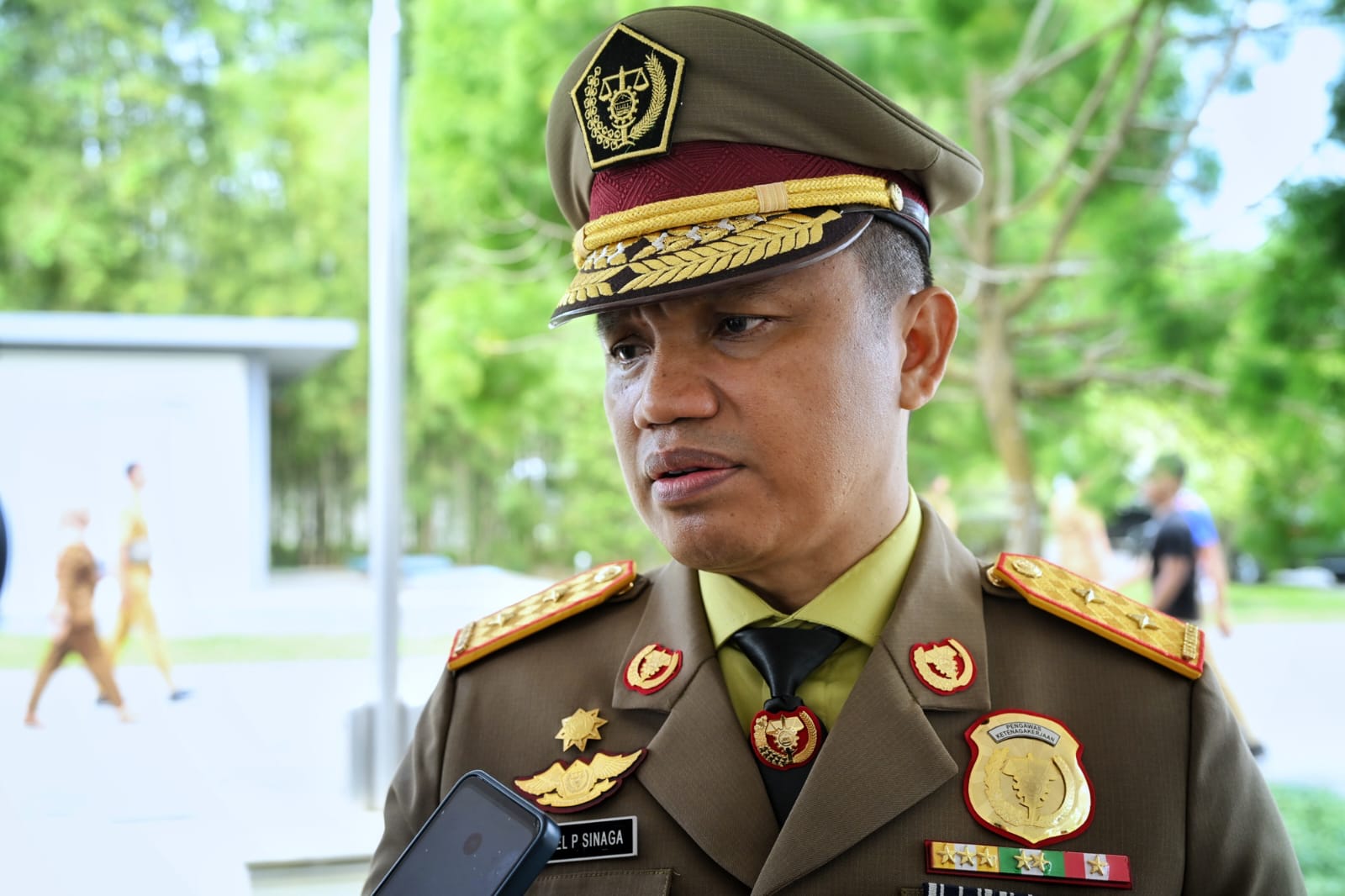 Kepala Dinas Ketenagakerjaan Sumut Ismael Sinaga.(Istimewa)