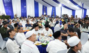 Buka puasa bersama Forkopimda kota Medan di Rumah Dinas Wali Kota Medan. BP/erwan