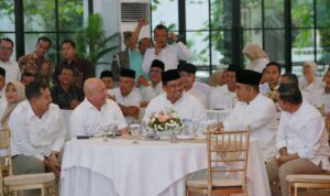 Gubsu Muhammad Bobby Afif Nasution menghadiri Silaturahmi dan Buka Puasa Bersama Partai Gerindra Sumut.(Istimewa)