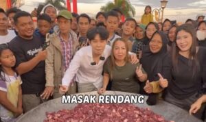 Willie Salim Dilaporkan ke Polda Sumsel Usai Konten 200 Kg Rendang Viral