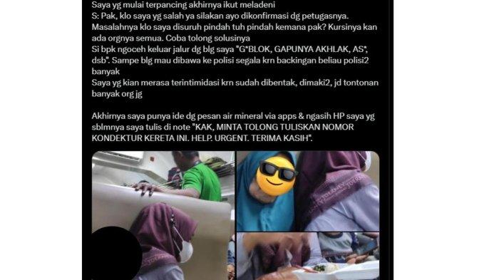 CURHATAN PENUMPANG KA (Tribunnews.com)