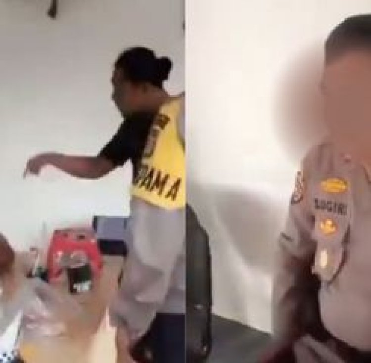 Oknum Polisi Diduga Lecehkan Penjual Es di Tangsel (Lambeturah.co.id)