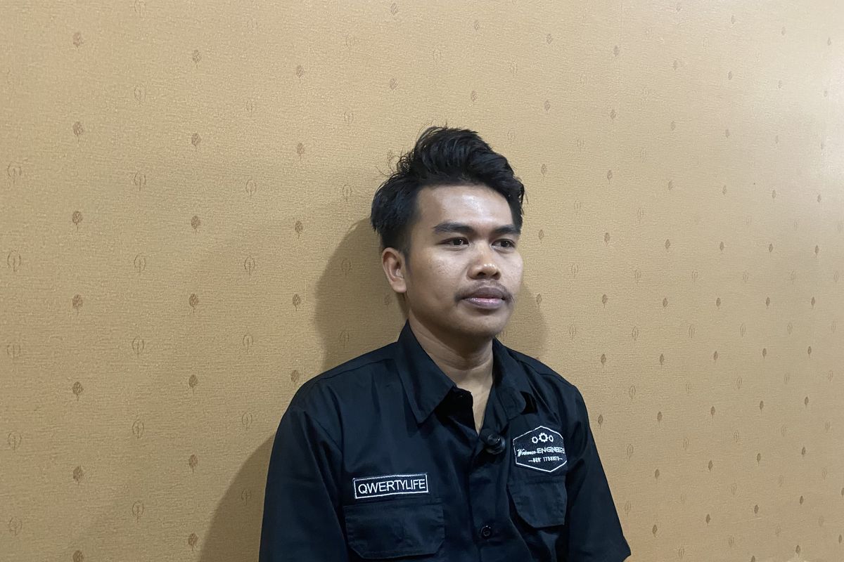 Seorang pemuda asal Kabupaten Bekasi bernama Febby Febriadi (kompas.com)