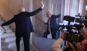 Marine Le Pen, calon dari partai Reli Nasional kanan Prancis untuk pemilihan presiden Prancis 2022