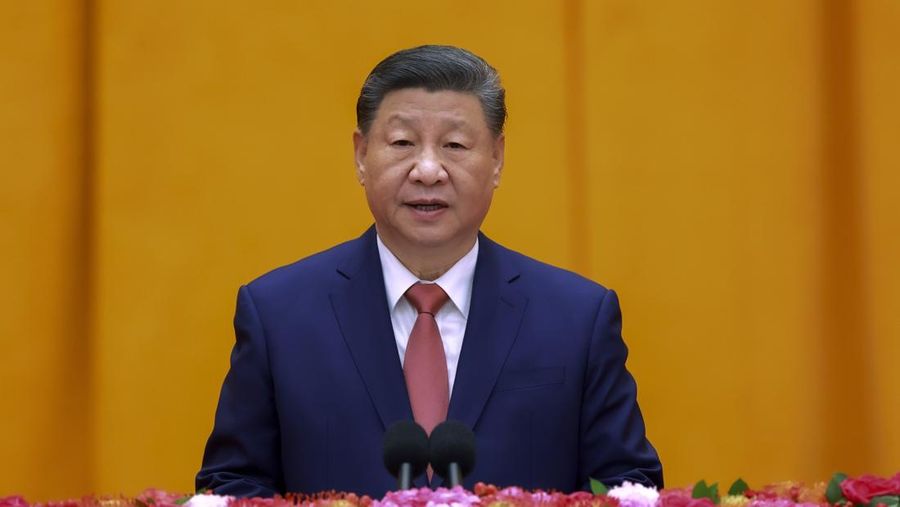 Presiden China Xi Jinping (CNBC Indonesia)