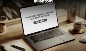 Ilustrasi Coretax mengalami eror. (detik.com)