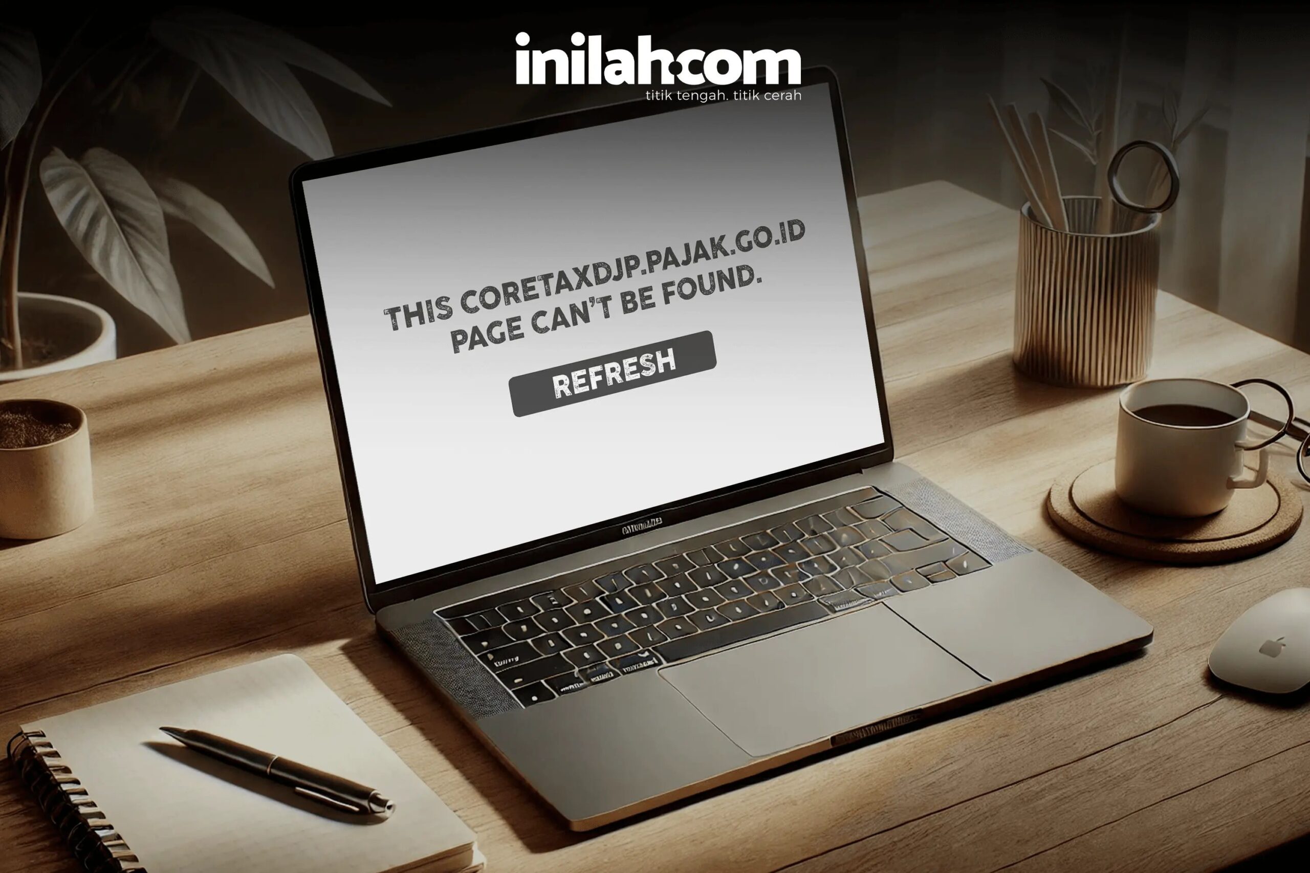 Ilustrasi Coretax mengalami eror. (detik.com)