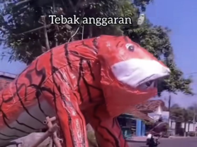 Patung Harimau Tak Sesuai Ekpetasi (lambeturah.co.id)