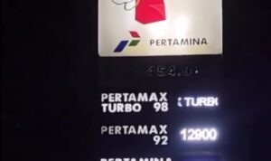 Viral! Dugaan Perubahan Tidak Senonoh pada Papan Informasi SPBU Pertamina