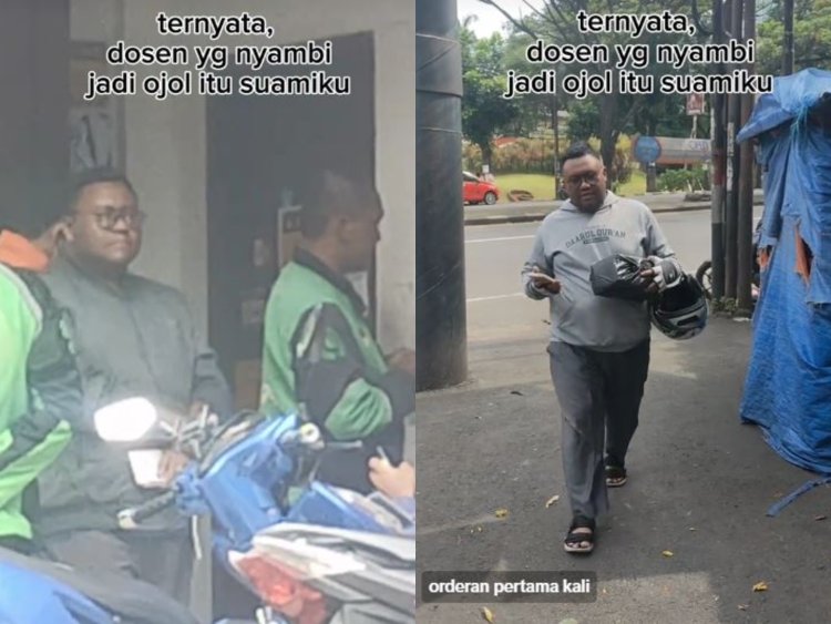 Dosen Nyambi Ojol di Depok, Alasan Religiusnya Bikin Salut