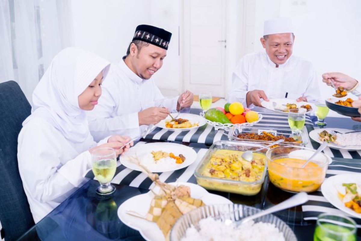 Ilustrasi Lebaran.