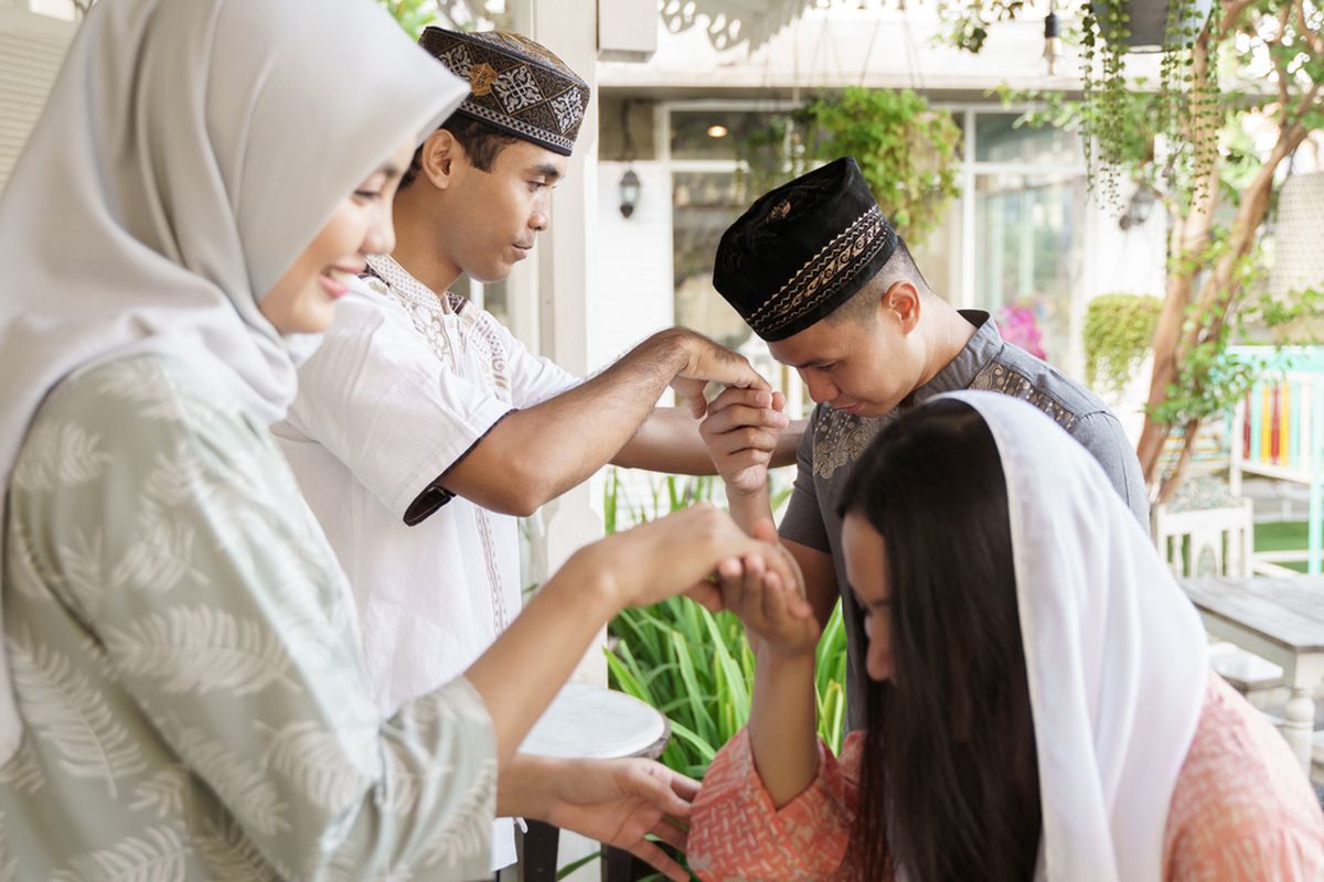 Ilustrasi Lebaran.