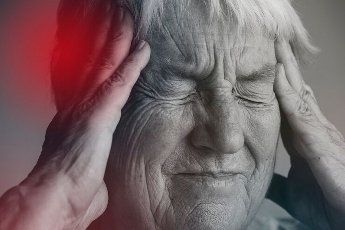 Ilustrasi seseorang terkena stroke (kompas.com)